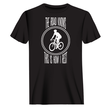 The Road Knows This Is How I Rest T-Shirt for Men